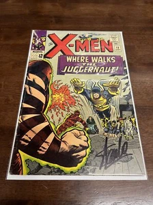 Marvel Comics X-Men 13 (1965) - 2nd App Juggernaut - Signed By Stan Lee No COA - Picture 1 of 20