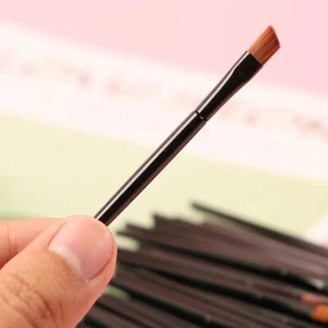 3PC Eye Makeup Brush Eyeshadow Blending Brow Eyeliner Shadow Angled Tip Tool - Picture 1 of 3