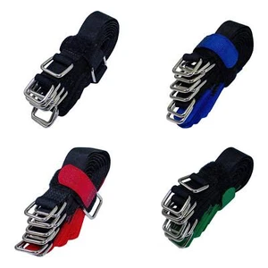 10x Klett Kabelbinder 150 x 16mm normal Wiederverwendbar Klettbinder - Picture 1 of 6