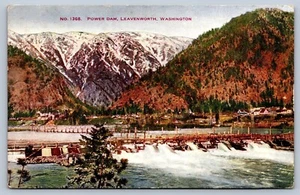 Postal de Leavenworth Washington Power Dam - Imagen 1 de 2