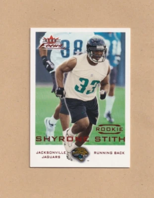 2000 Fleer Focus - Rookie Shyrone Stith #243 1483/2499 (RC) Jaguars - Image 1 of 3