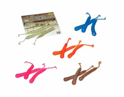 Dieter Eisele Wattwurm Doppelgänger XL 3 Wattis Länge ca. 13cm Plattfischköder - Bild 1 von 4