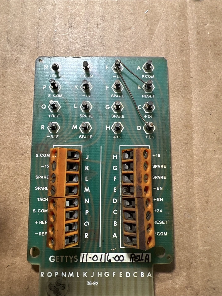 GETTYS PC CIRCUIT BOARD MODULE 11 0116-00 , SERVO CONTROLLER - Image 1 of 1