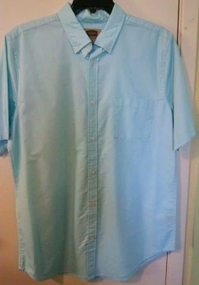 Foundry Men's Cotton Comfort Stretch Blue Radiance Shirt Size LT Button Down  - Image 1 of 4