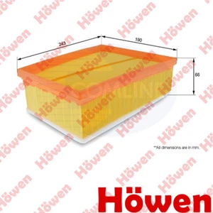 Fits Renault Megane 2008- Scenic 2009- + Other Models Air Filter Howen - Picture 1 of 2