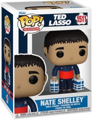 WB FUNKO POP! TELEVISIÓN: Ted Lasso - Nate Shelley con agua (figura de vinilo) Foto 1 de 3