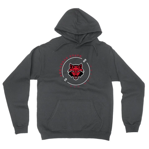 Venley Official NCAA Arkansas State Red Wolves "1909" Hoodie Cover