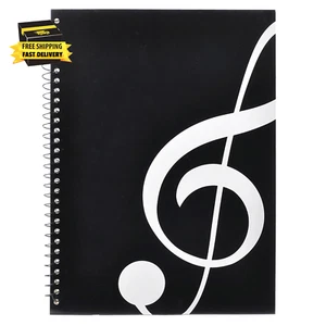 Coguzed 100 Pages Blank Sheet Music Notebook - 26X19Cm Staff Paper for Musicians - Imagen 1 de 6