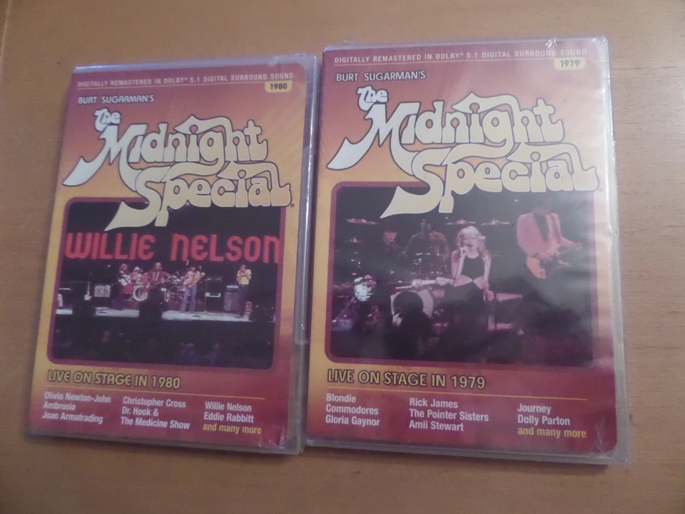 Burt Sugarman's The Midnight Special Live on Stage 1980 DVD Willie Nelson