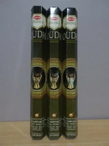 Mukhalat Oudh Incense 3 Packs x 20 Sticks HEM Hex Free Post AU - Picture 1 of 1