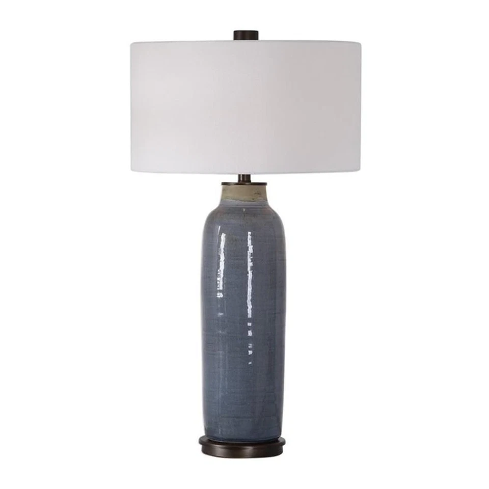 Uttermost Vicente Slate Blue Table Lamp - 26009