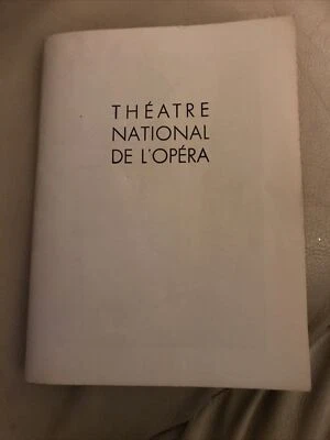 1959 Paris Theatre National De L'Opera Programme” Le Chevalier a la Rose” - Image 1 of 4