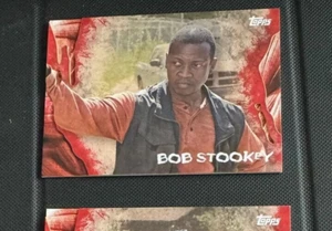 TOPPS THE WALKING DEAD SURVIVAL BOX PREMIUM BASE CARD # 18 BOB STOOKEY 2016 - Picture 1 of 3