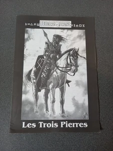 JDR RUNEQUEST - SCENARIO LES TROIS PIERRES - 14 PAGES - ORIFLAM CHAOSIUM 1991 FR - Picture 1 of 8