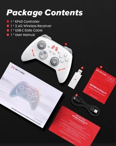 Beitong KP40 Wireless Controller Adjustable TMR Joystick for PC/Switch/Android - Picture 1 of 7