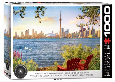 View from Toronto 1000 Piece Jigsaw Puzzle Eurographics New - Image 1 of 3