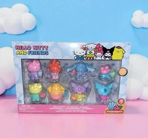 Confezione Figurine Hello Kitty & Friends Tropical Party Mix Match Ombré 16pz Serie 3 - Foto 1 di 9