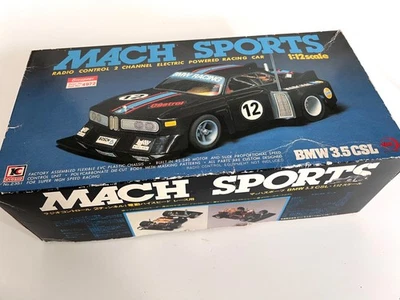 Kyosho (Graupner) Mach Sports Radio Control 2 Channel BMW 3,5CSL 1:12 - Bild 1 von 4
