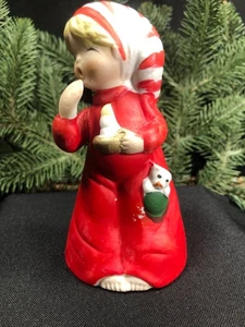 Vintage Weihnachten ~ Merri Bells Sleepy Child ~ Glockenfigur ~ Jasco - Bild 1 von 11