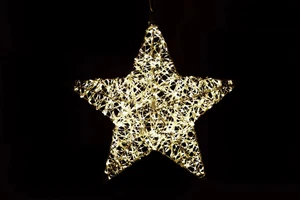 ARPIMEX Stella di Natale con Led 400 IP 44 D 45 Cm Luce Calda Bianco - Imagen 1 de 1