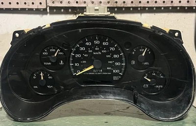 00-05 Chevy Blazer Jimmy medidor de velocidade cluster - Imagem 1 de 4