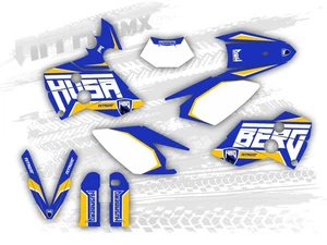 Graphics Kit fits Husaberg FS 400 450 550 650 2001 2002 2003 2004 2005 Decal - Picture 1 of 1