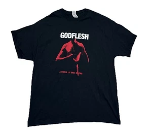 Godflesh A World Lit Only By Fire Band Shirt Mens Size 2XL - Picture 1 of 3