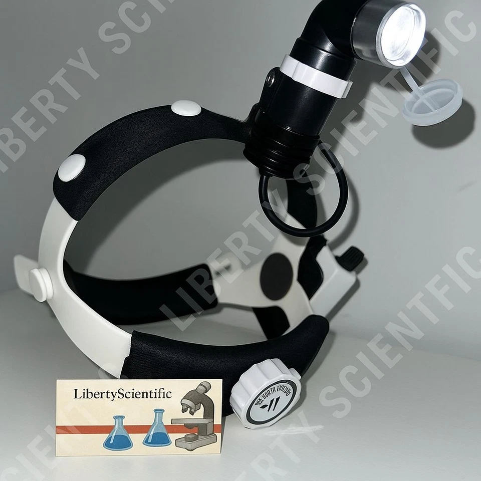 Farol cirúrgico odontológico sem fio farol médico otorrinolaringológico LED 10 watts EUA - Imagem 1 de 4