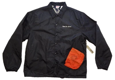 NWT Birdwell XXL Coach Racing Jacket Nylon Coat Surf Boardwalk Cotton Lined NEW - Image 1 of 4