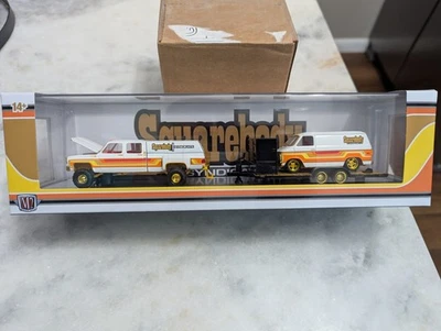 M2 Machines 1/64 Squarebody Syndicate 1974 雪佛兰索罗德 4x4 Chase 套装 — 第 1/4 张图片