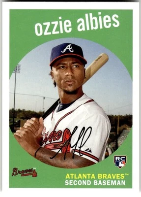 2018 Topps Archives #18 Ozzie Albies - Image 1 of 2