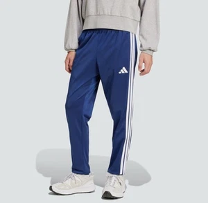 adidas men’s 3-Stripes Tricot Regular Tapered Track Pants Navy Big & Tall Sz 2XL - Picture 1 of 9