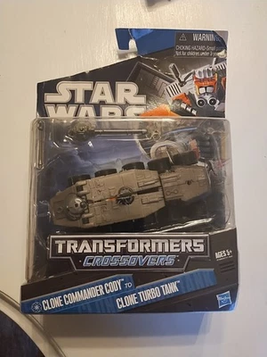 Transformers Crossovers 2010 Turbo Tank to Clone Commander Cody UK/Canada Rare - Image 1 of 4