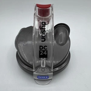 Dyson DC24 Aspirapolvere Titanio Ciclone Pattumiera Coperchio Coperchio Manico 915929-02 OEM - Foto 1 di 12