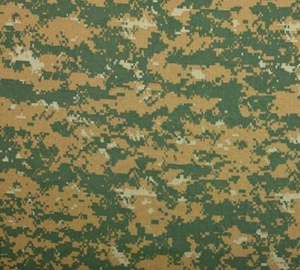 MARPAT WOODLAND NO BLACK NY/CO TWILL MARINE UNIFORM FABRIC BY THE YARD 66"W - Picture 1 of 7