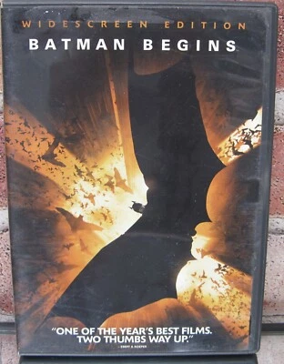 Batman Begins - DVD - Christian Bale - Michael Caine - Liam Neeson - Image 1 of 4