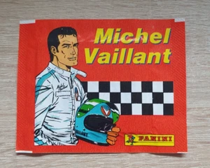 Panini 1 Tüte Michel Vaillant Bustina Pochette Packet Pack Racing Sticker - Picture 1 of 2