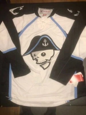 NUEVA Camiseta de Hockey Milwaukee Admirals CCM Blanca - Adulto Talla XL - AHL Nashville Foto 1 de 4
