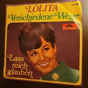 Lolita Verschiedene WegeLass Much Glauben 45 Polydor German Import - Picture 1 of 4