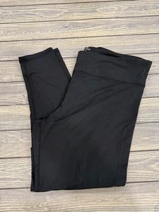 Kyodan Womens Black Leggings 2X 80% Polyester 20% Spandex Stretch Activewear - Picture 1 of 3
