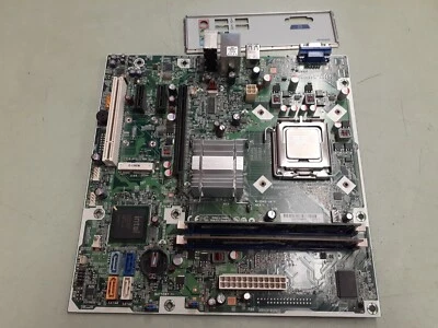 HP 582679-001 DESKTOP MOTHERBOARD / SLGTK / 1x2GB 1x1GB + I/O Shield - Image 1 of 4