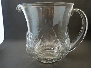 Orrefors Crystal Sweden EDEN Pattern 30 oz Pitcher Jug by Lars Hellsten - Picture 1 of 4