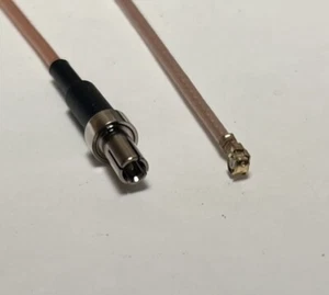 TS9 Male to uFL/u.FL/IPX/IPEX WiFi RF RG178 Coaxial Cable Pick Length USA - Picture 1 of 2