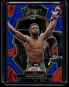 2023 Panini Select UFC Blue Sodiq Yusuff /199 #131