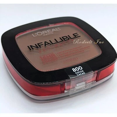 Loreal Paris Infallible Pro-Matte Powder #800 Cocoa 16-Hr 0.31 oz - Image 1 of 3