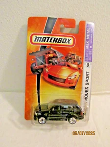 Matchbox MBX Metal (2007) Range Rover Sport Black Toy Car #26 - Picture 1 of 2