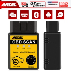 ANCEL ELM327 V1.5 OBD2 Scanner Code Reader Diagnostic Tool Check Engine Fault - Picture 1 of 8