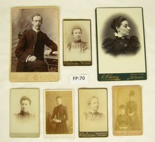 Antique Carte De Visite CDV's from St Albans Photographers FP70