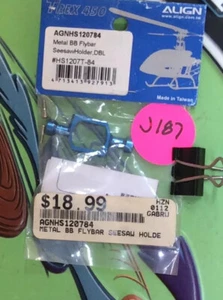 Align HS120784 Helicopter Metal BB Flybar Seesaw Holder NewInPack USA Shipped - Picture 1 of 2