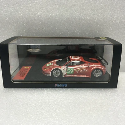TSM 1/43 FERRARI F458 ITALIA 8C GT2 TEAM LUXURY RACING 24h LM 2011 #TSM11FJ020 - Image 1 of 4